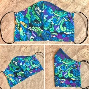 Face Mask ~ 100% Cotton ~ Elastic String